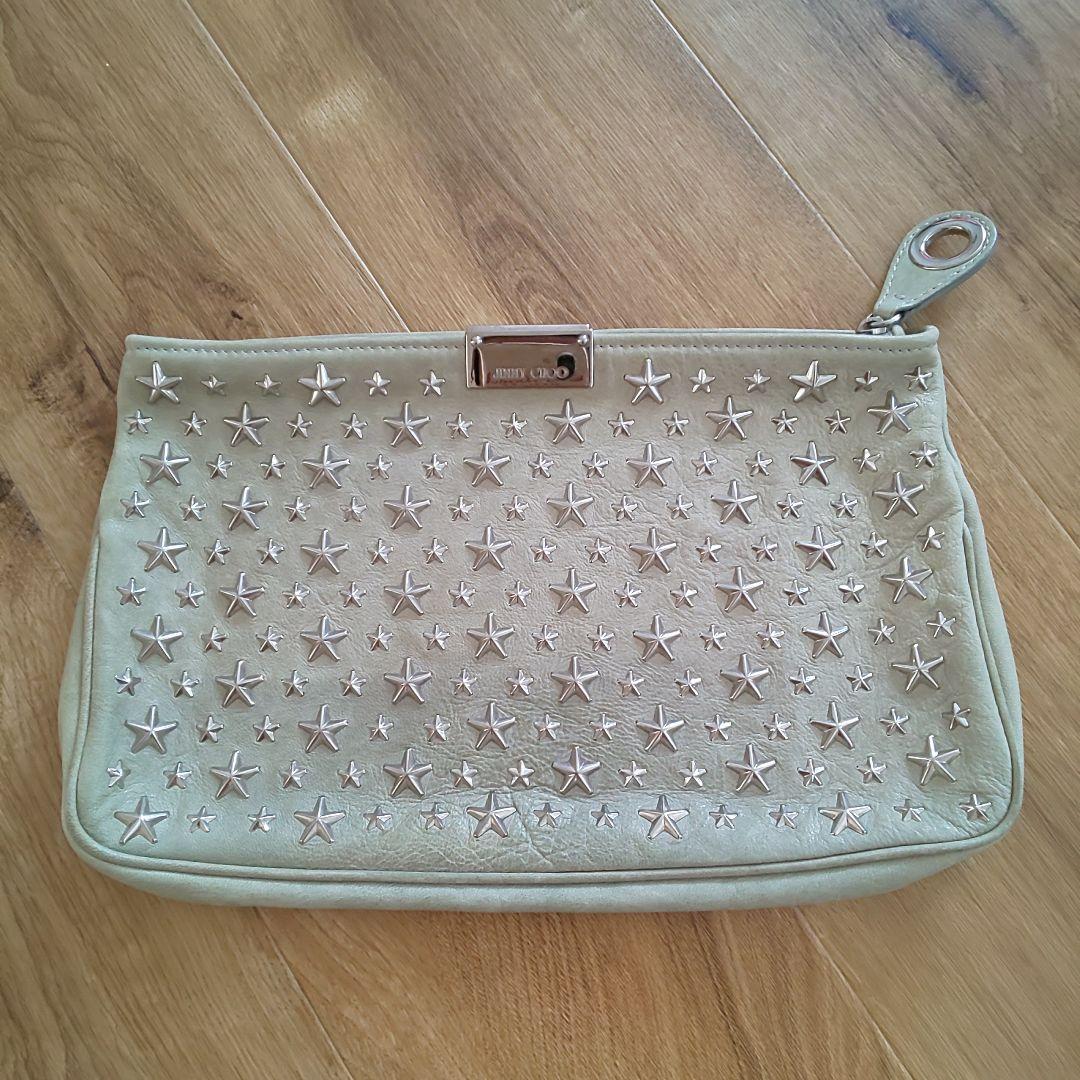 JIMMY CHOO ジミーチュウ スタースタッズ クラッチバッグ | contifarma.pe