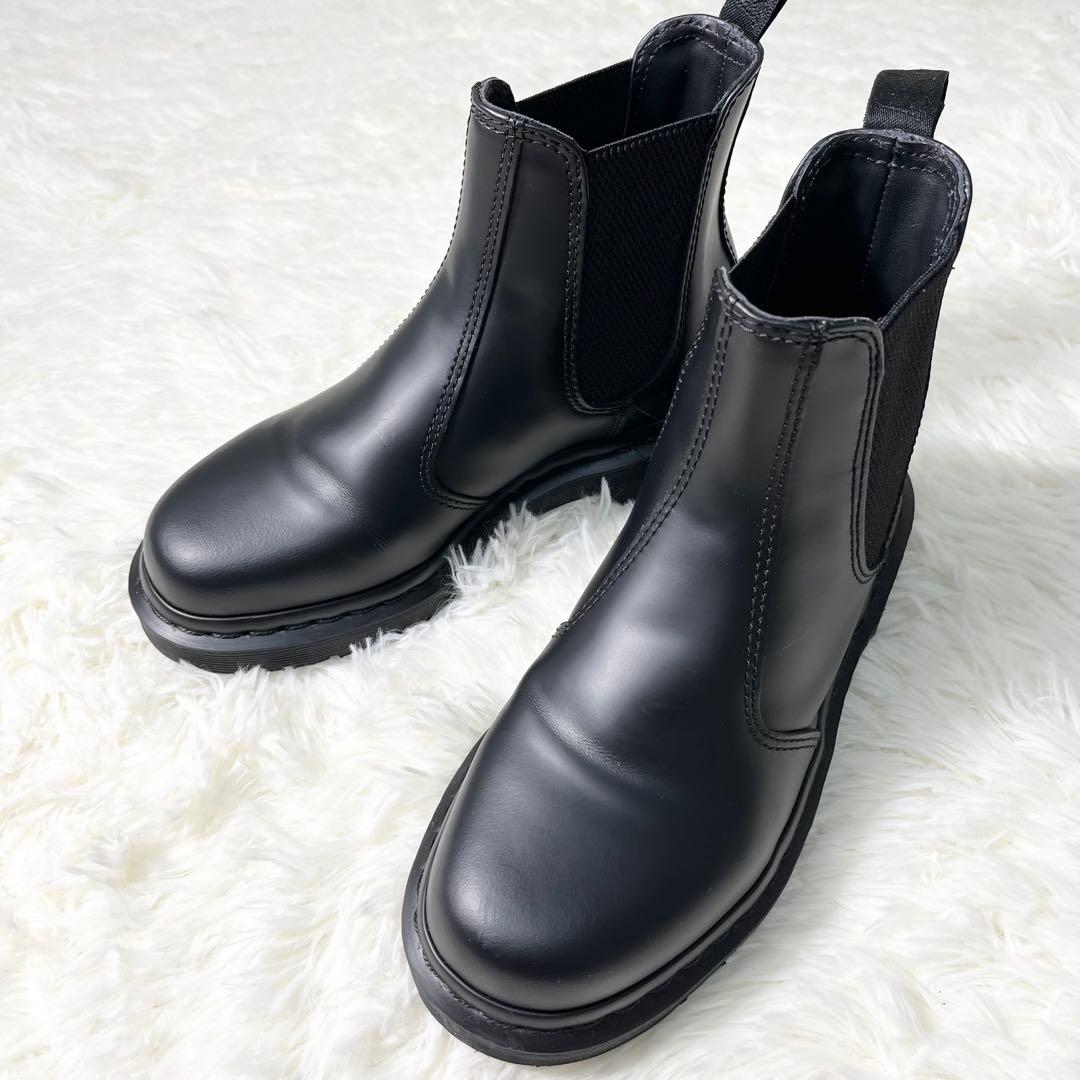 美品　Dr. Martens サイドゴアブーツ ブラック 8 ☆美品☆Dr. Martens ドクターマーチン サイドゴアブーツ ブラック