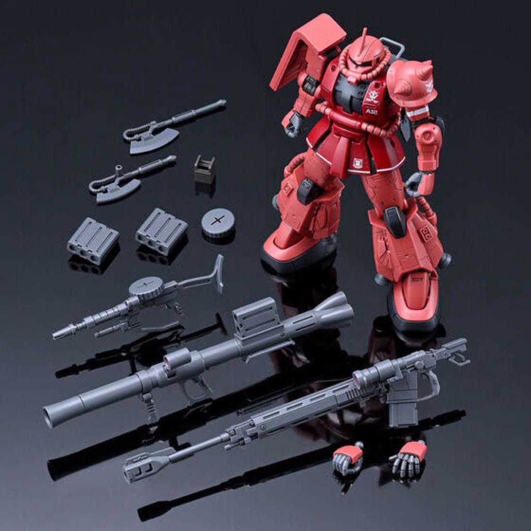 HG 1/144 デルタザイン&シャア専用高機動ザク