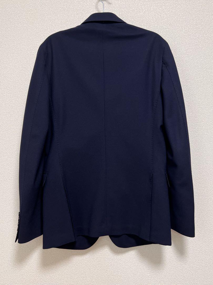 バーバリー BLACK LABEL ネイビー テーラードジャケット Lサイズ