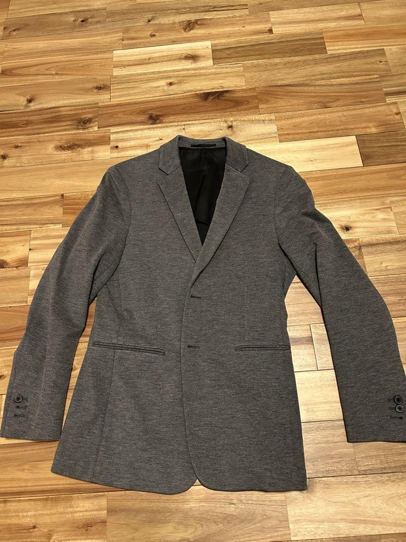 Theory グレー シングルブレスト　スーツ