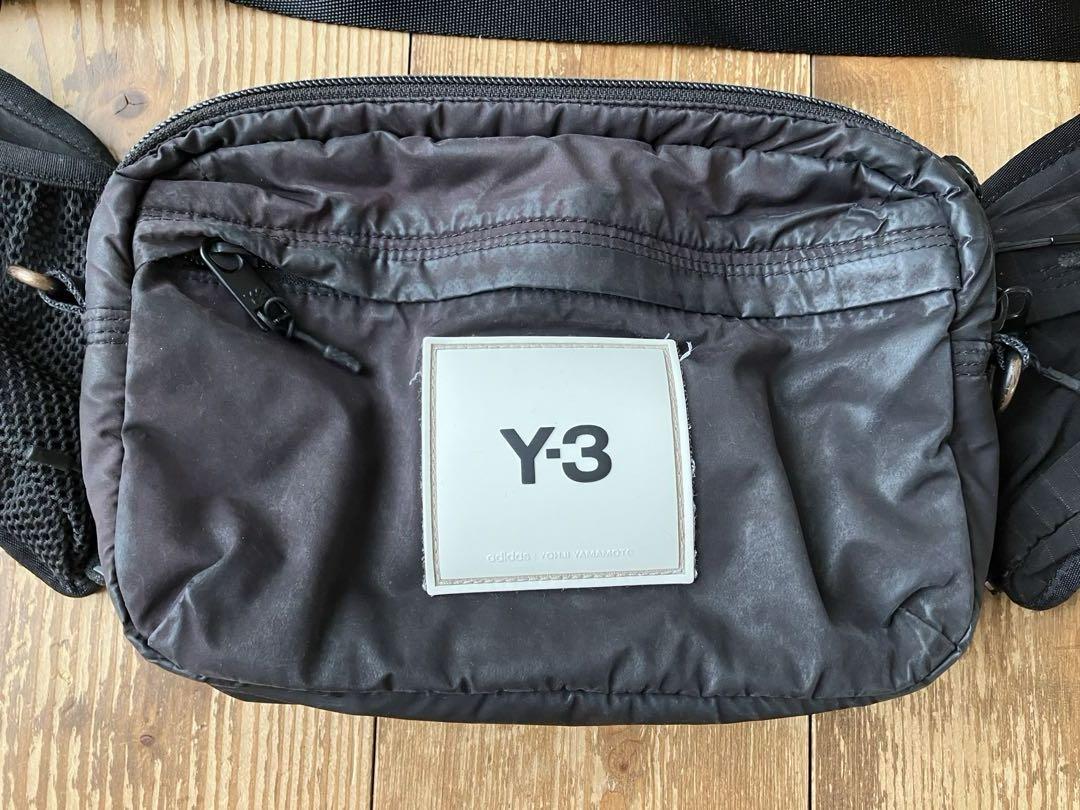 Y-3 adidas YOHJI YAMAMOTO ウエストバッグ 黒 2WAY