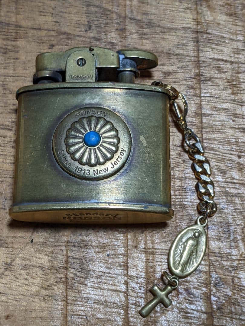 RONSON オイルライター　紐カスタム