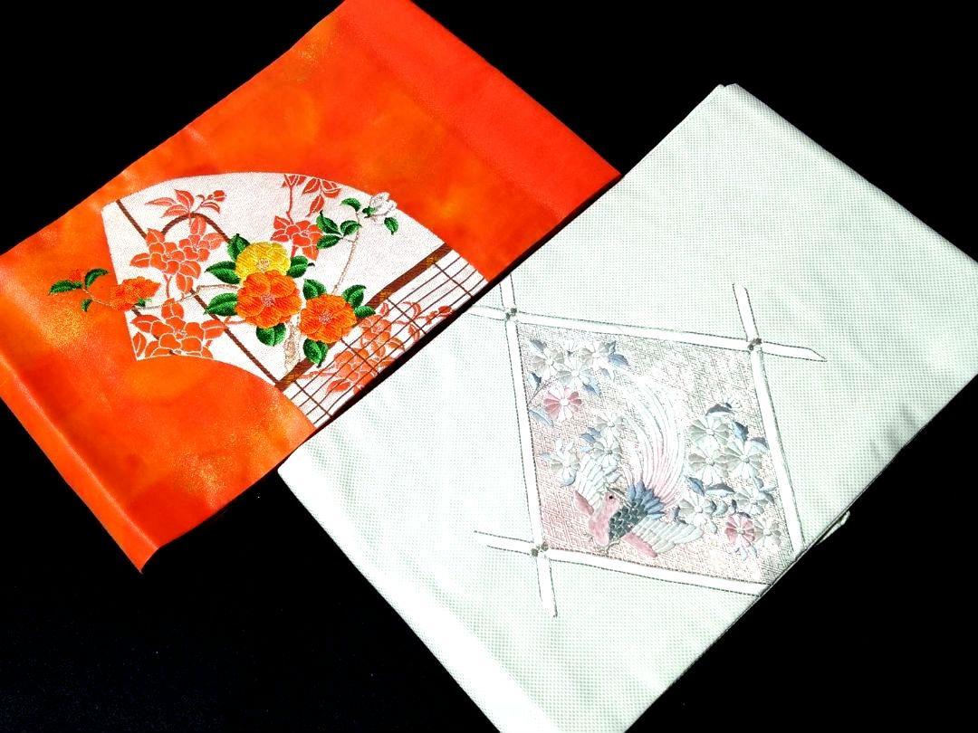 155★美品★正絹刺繍柄名古屋帯37本(本金箔二重織等)★着物/着付け/和装★ 155★美品★正絹刺繍柄名古屋帯37本(本金箔二重織等)★着物/着付け/和装★
