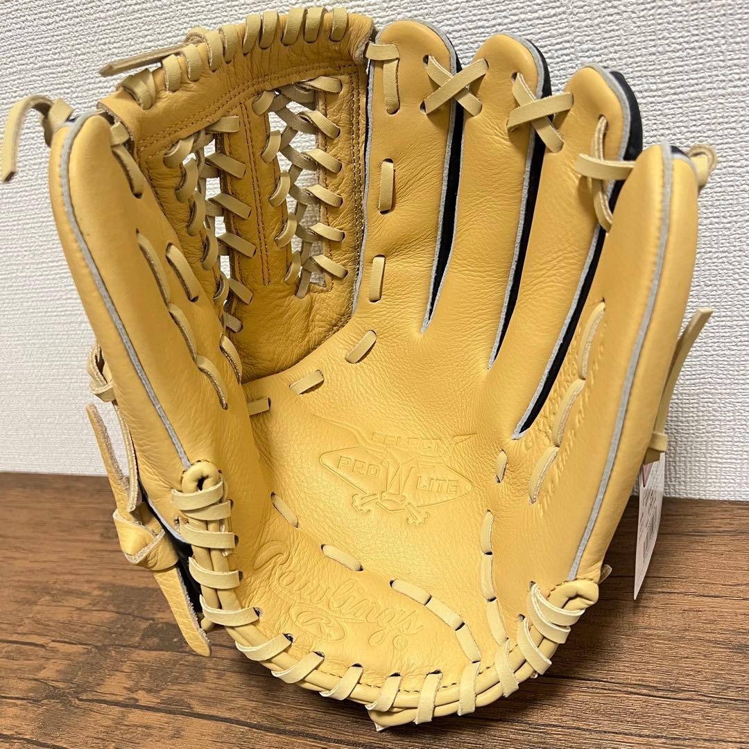 【未使用品】一般軟式・大人用 グローブ ローリングス オールラウンド キャメル 【未使用品】一般軟式・大人用 グローブ ローリングス オールラウンド キャメル