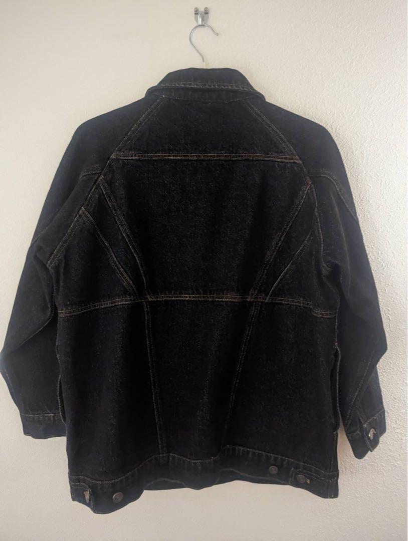 ballsy brothers military denim jacket