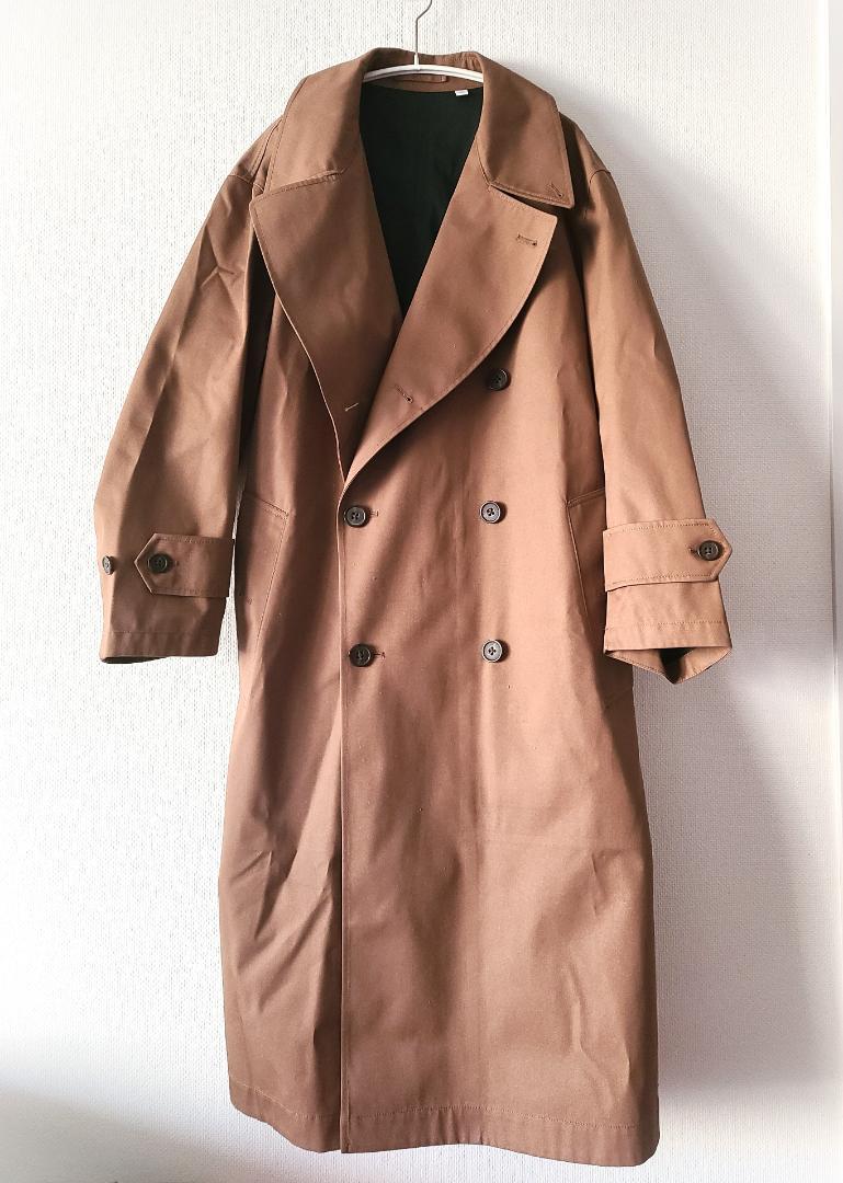 【美品】UNIQLO U  ブロックテックト レンチコート  S