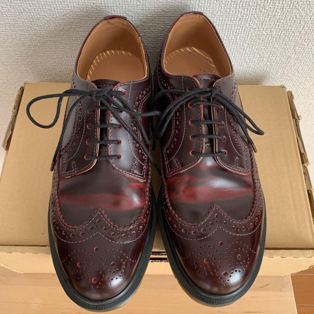 Dr.MARTENS 3989 BURGUND BROGUE