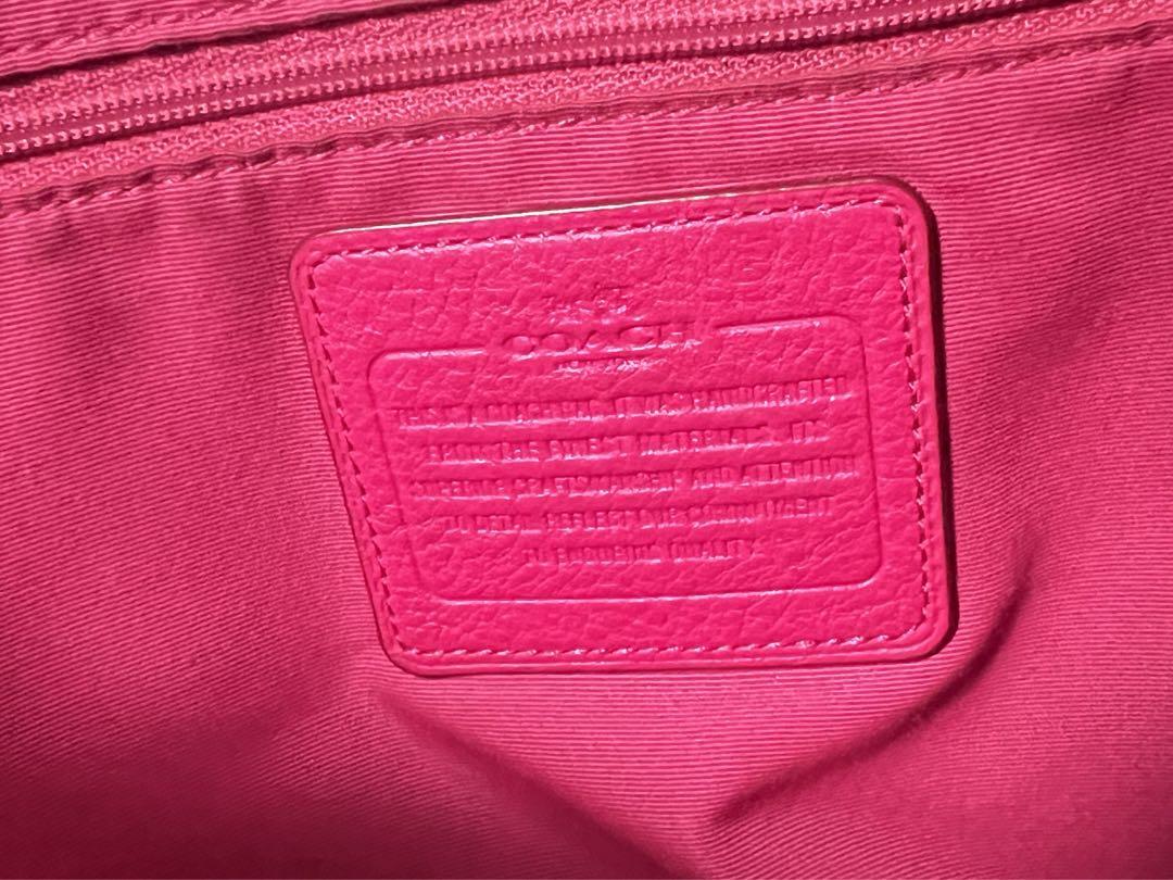 coach コーチ トートバッグ ペブルドレザー F37216 ピンク