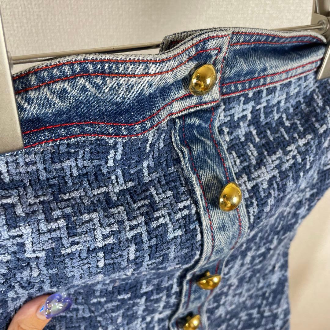 PHILOSOPHY フィロソフィ ディ ロレンツォ セラフィニ デニムビスチェ PHILOSOPHY フィロソフィ ディ ロレンツォ セラフィニ デニムビスチェ