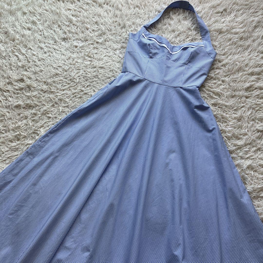 Evi Grintela ロングワンピース ストライプ Aライン フレア Evi Grintela ロングワンピース ストライプ Aライン フレア