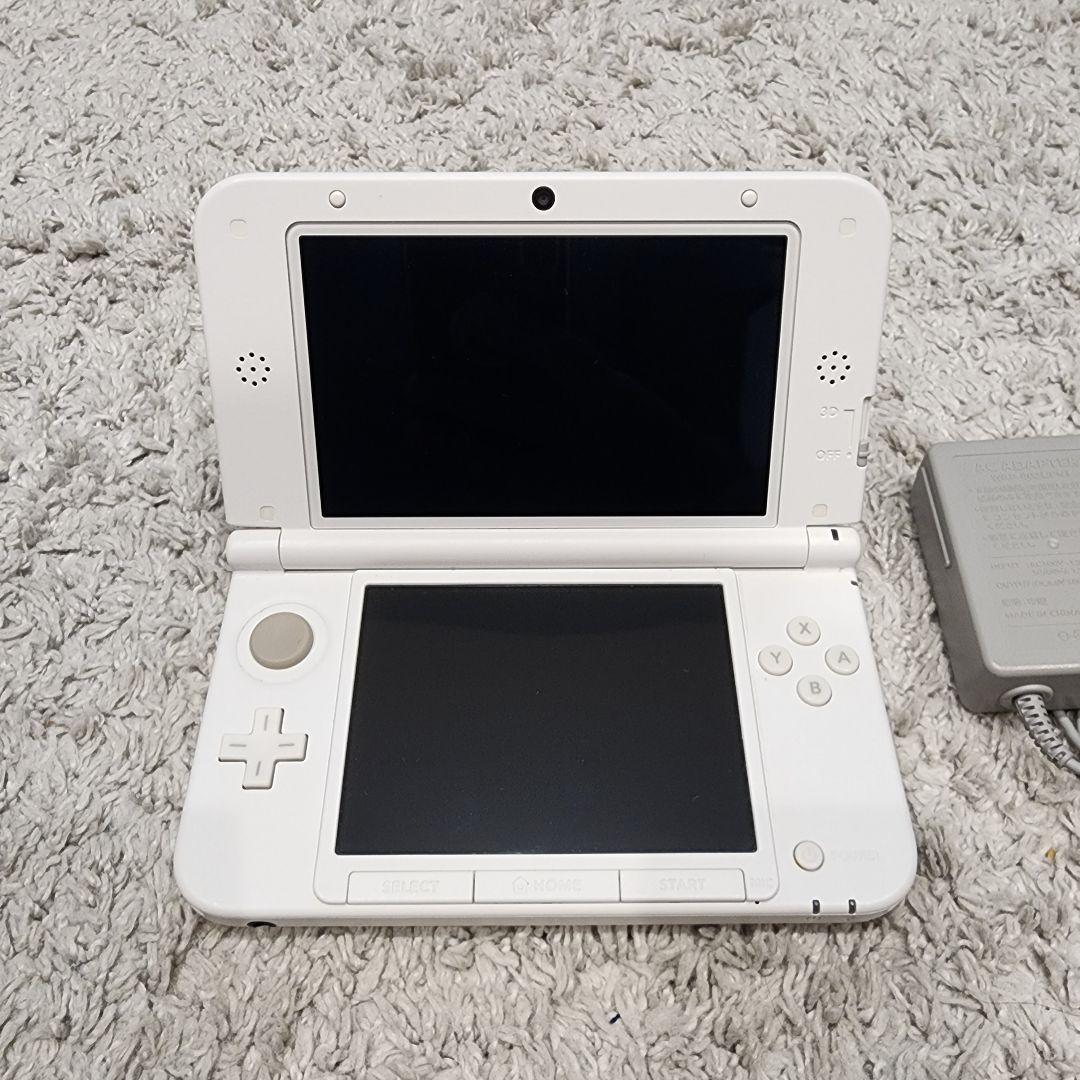 ニンテンドー3DSLL ホワイト 本体 動作品 任天堂おまけ付き