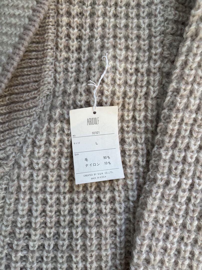 【正規取扱店】 新品 未使用❗️ デッド ショールカラー ニットカーディガン トップス