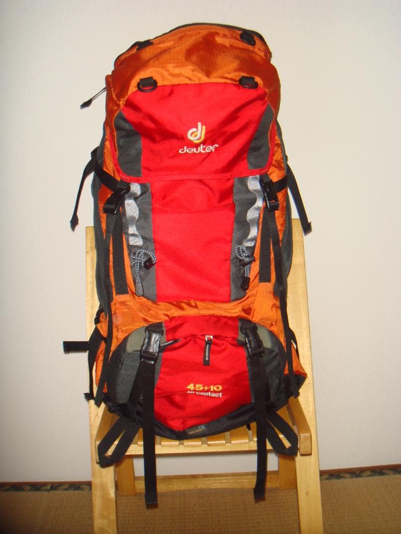 deuter Aircontact 45+10 ドイター リュックパック中古美品