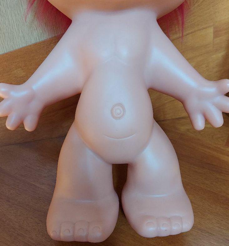 ビッグトロール人形 フィギュア レッド 赤髪 レッドアイ