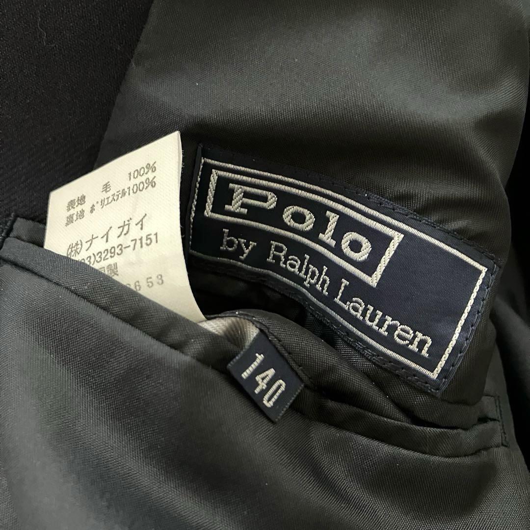 ラルフローレン　スーツ　フォーマル　ジャケット　紺色　140