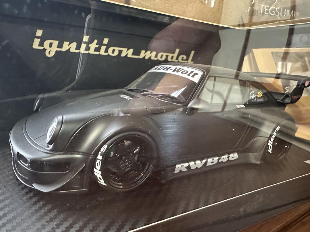 ミニカー ignition model 1/18 RWB 964 Matte Black