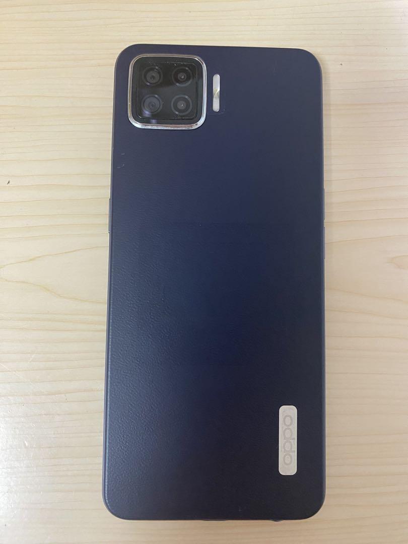美品OPPO A73 スマートフォン ダークブルー
