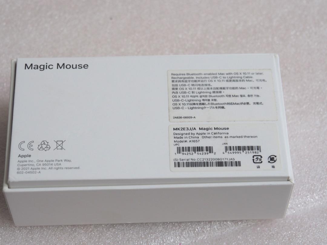 apple マジックマウス Magic Mouse(JIS) MK2E3J/A