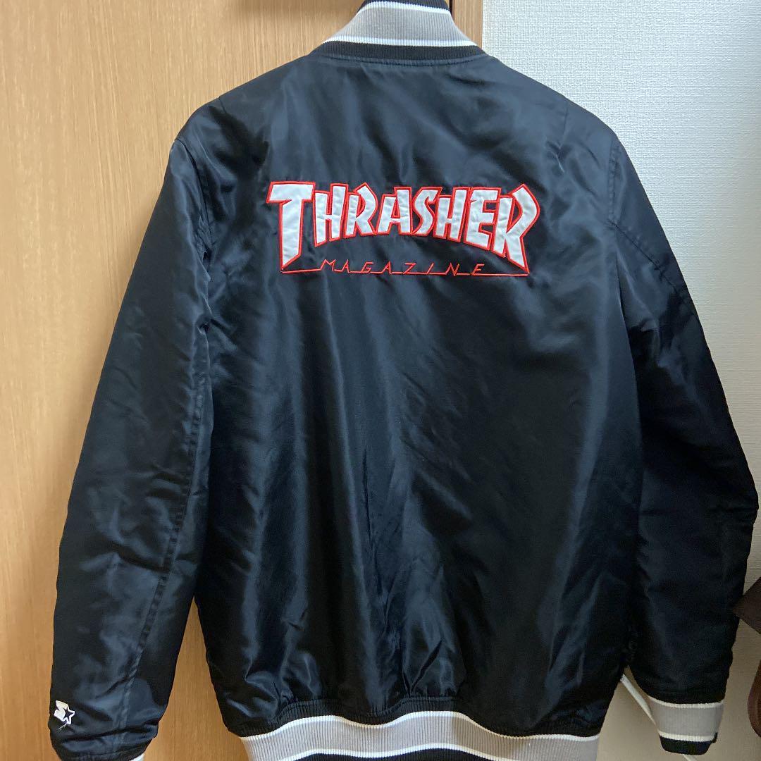 数量限定 MA-1 THRASHER STARTER tZTmh-m41549615415 スタジャン 送料無料HOT