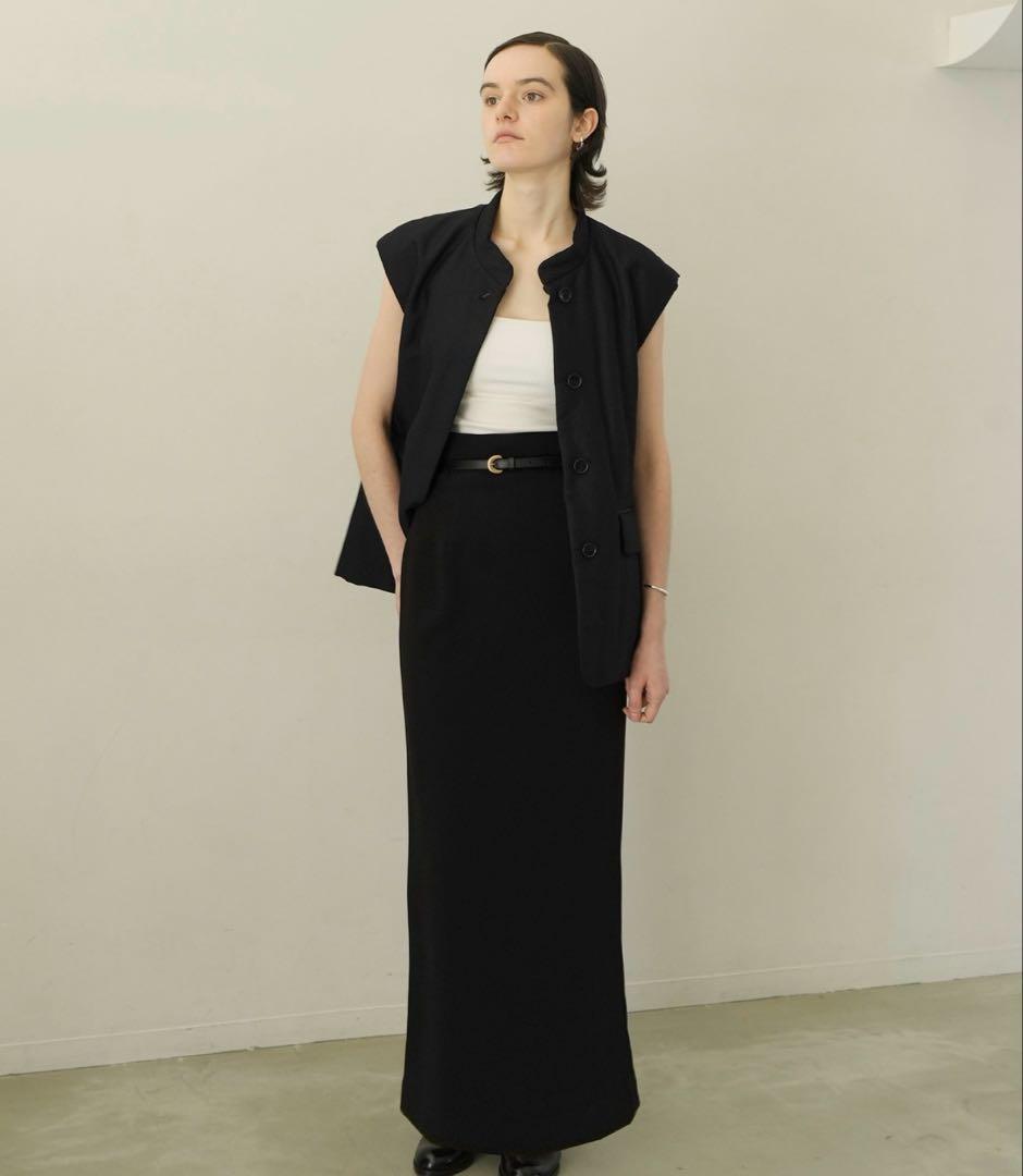 CLANE HIGH WAIST STRAIGHT MAXI SKIRTS・CLANE