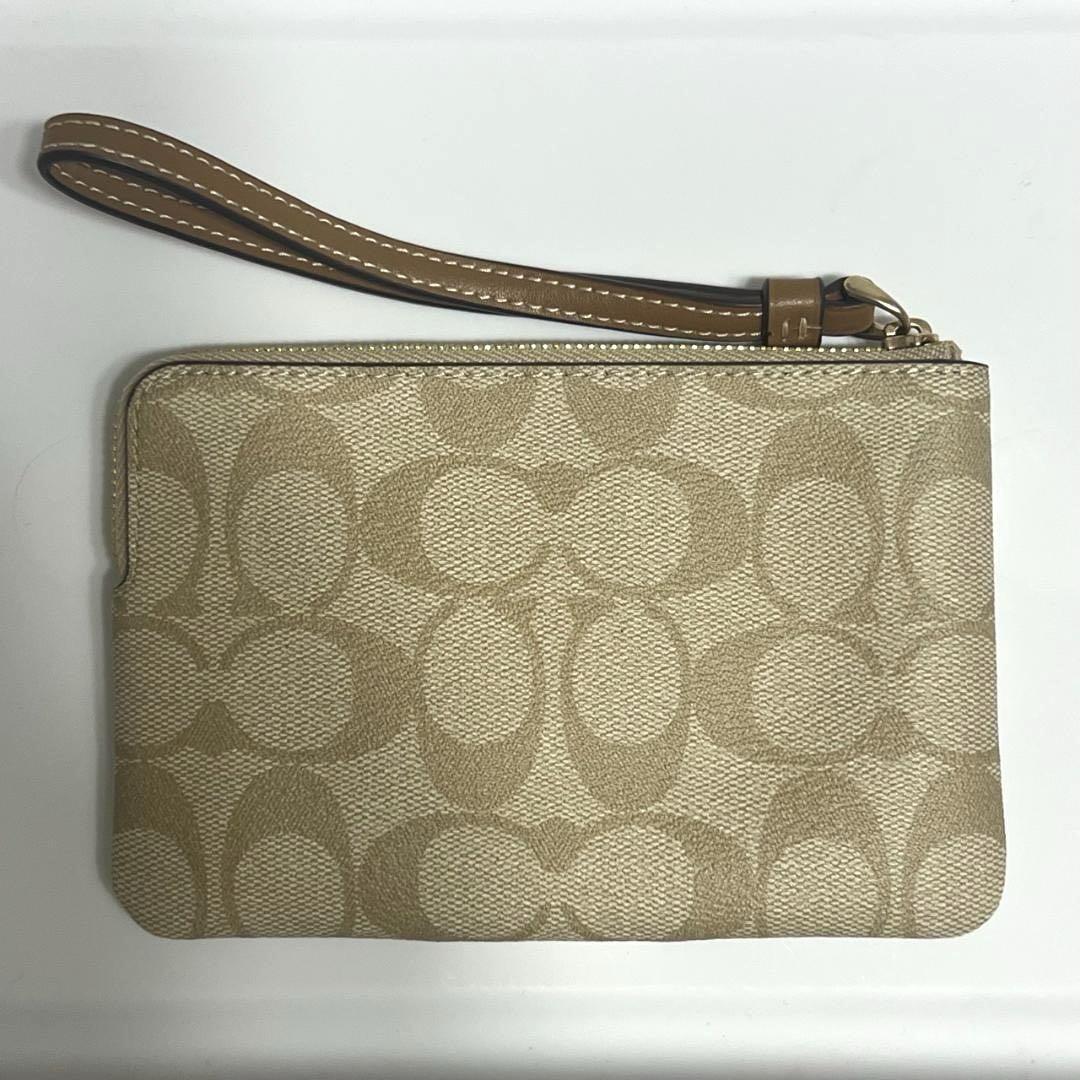 新品 COACH ストラップ付き ポーチ 正規品 即購入OK
