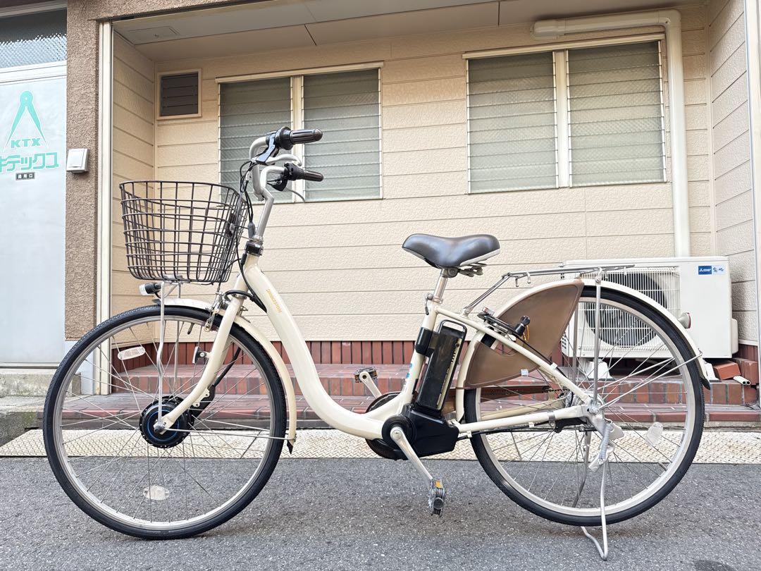 大阪府　ブリヂストン　電動アシスト自転車 前カゴ付き
