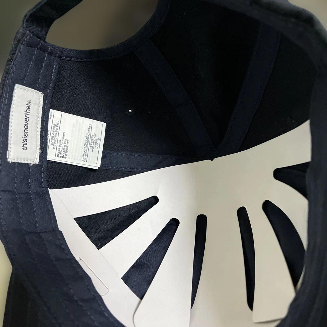 新品 thisisneverthat キャップ 黒