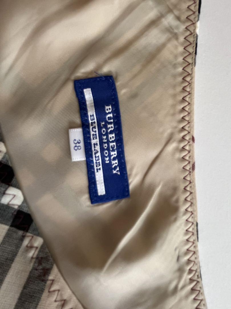 Burberry チェック柄 フレアスカート 38