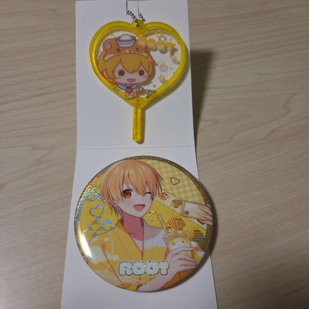 GooDrug えりあす 缶バッジ ブロマイド キーホルダー THE IDOLM@STER SideM F＠NTASTIC COMBINATION