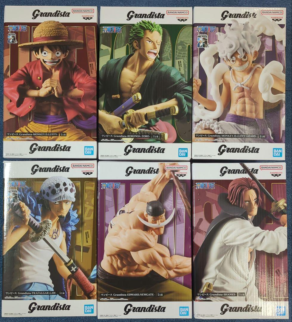 ワンピース Grandista ルフィ ゾロ ロー ギア5 白ひげ