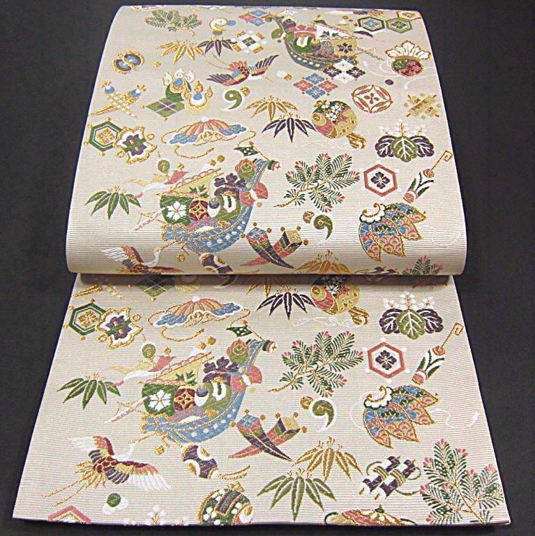 在庫処分】新品 西陣織六通柄袋帯 吉祥文様【綿芯仕立付】宝船 着物 レディース¥23,594-reltekdz.com 在庫処分】新品 西陣織六通柄袋帯 吉祥文様【綿芯仕立付】宝船 着物 レディース¥23,594-reltekdz.com
