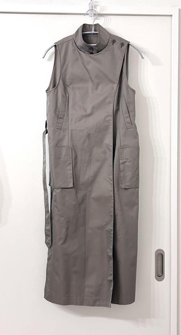 ワンピース foufou high neck wrap dress