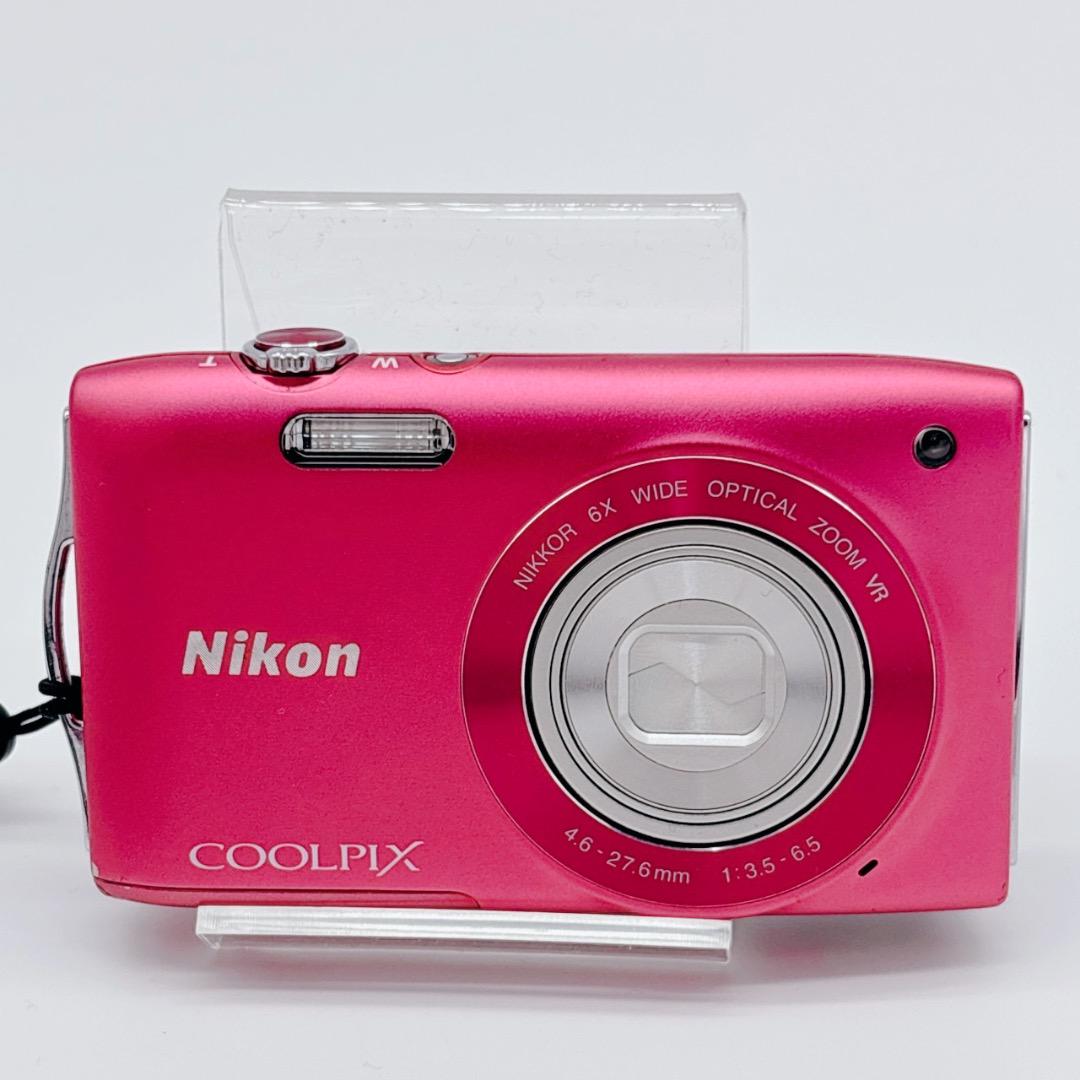 ✨極美品✨ Nikon COOLPIX S3300 ピンク 稼働品