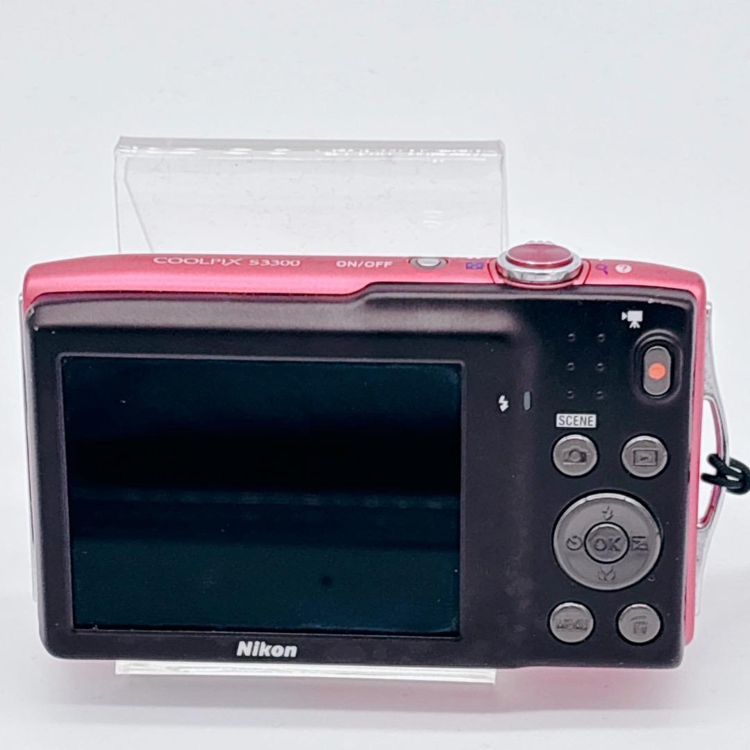 ✨極美品✨ Nikon COOLPIX S3300 ピンク 稼働品