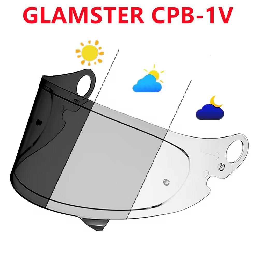 SHOEI Glamster CPB-1V変色 調光 フォトクロミック シールド 6,943円