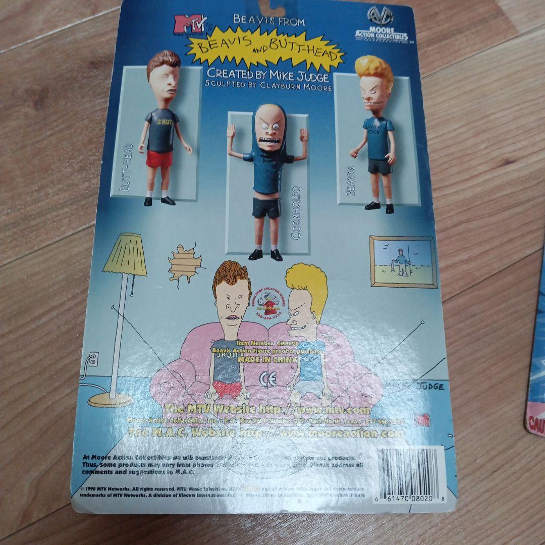 1998 　Beavis and Butt-Head フィギュア　2体　セット Beavis and Butt-Head 3.75″ Action Figures Set of Two +