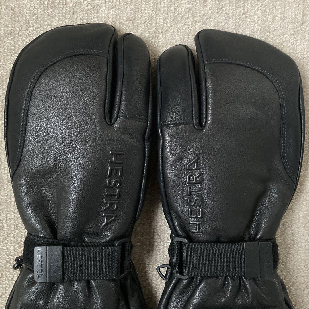 ヘストラ 3フィンガー レザー ロング サイズ6 HESTRA 3finger
