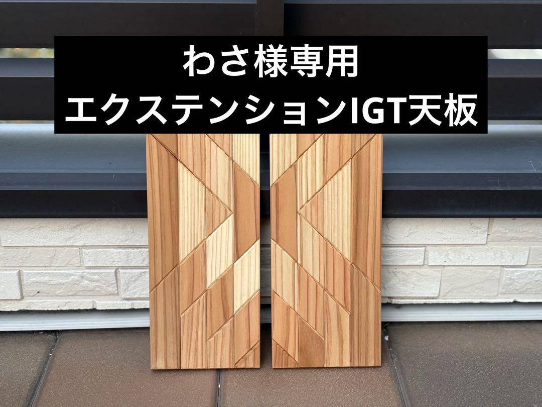 わさエクステンションIGTオーダー天板 わさ様専用エクステンションIGT天板 - メルカリ