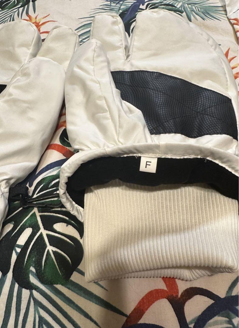 BEAMS GOLF★ミトングローブ★ロゴニットキャップ美品！防寒セット！