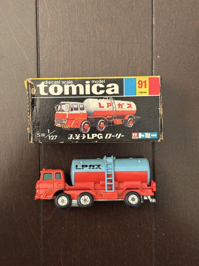 トミカ 黒箱 ふそうLPG ローリー - メルカリ