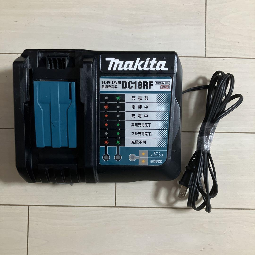 makita 急速充電器 DC18RF 本体 動作品 18v マキタ 電動工具 5,500円