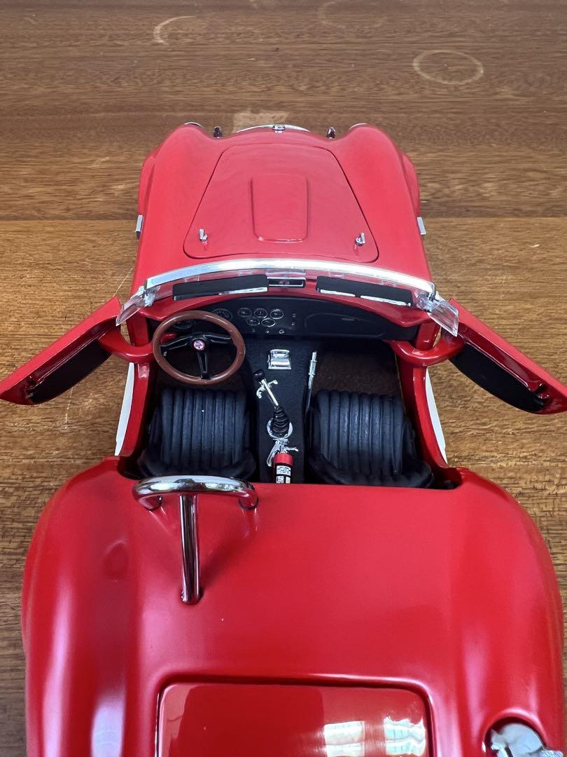 No486 ミニカー1/18箱あり SHELBY COBRA 427 S/C ミニカー