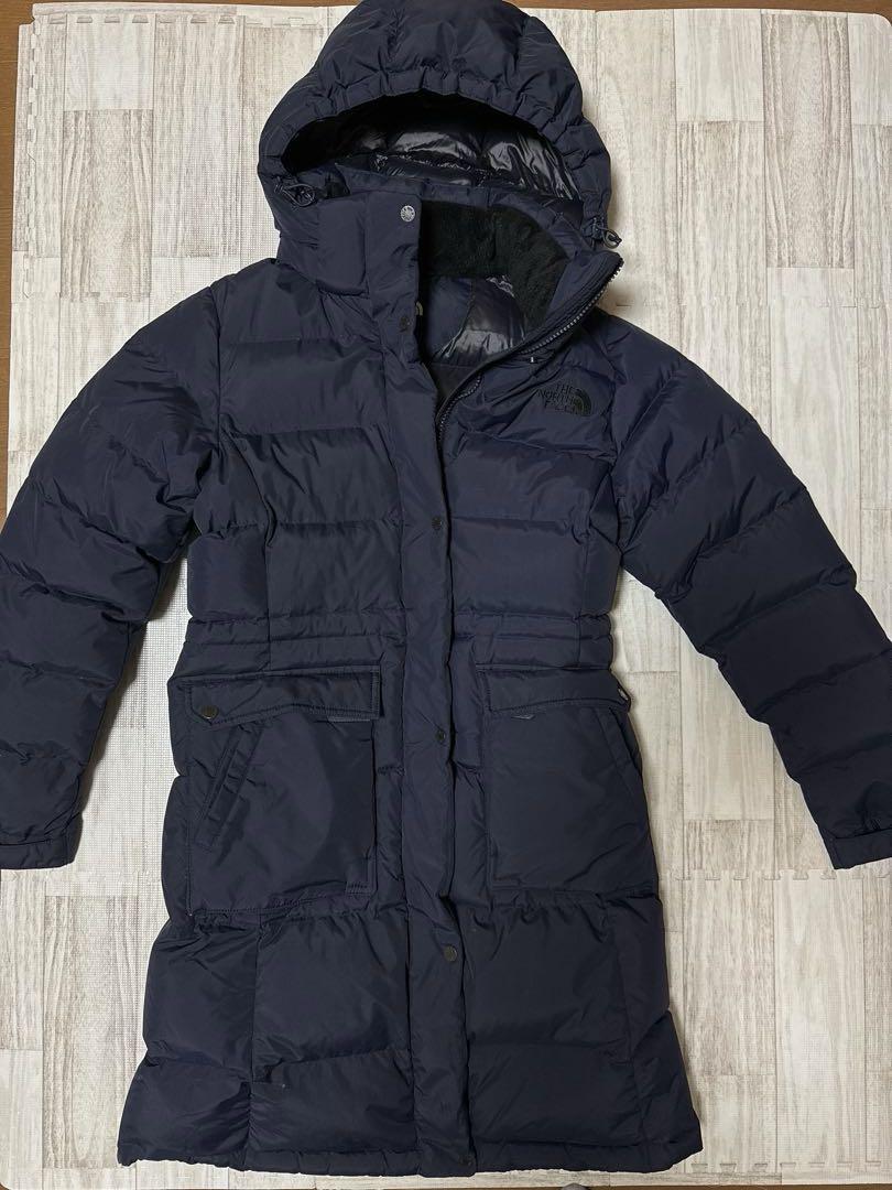 【超美品】THE NORTH FACE LADY’S ダウンコート　ネイビーL