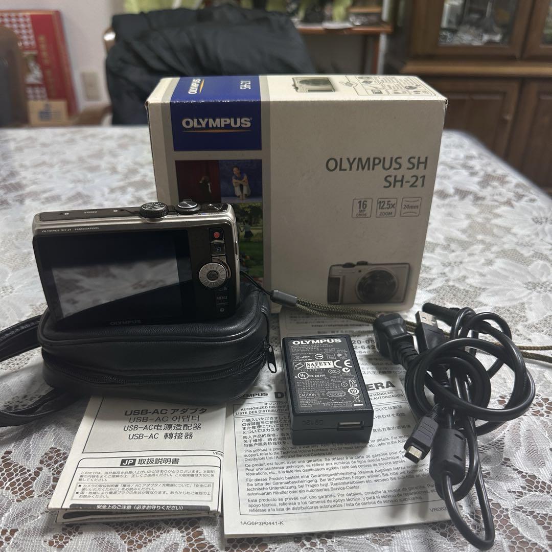 OLYMPUS デジタルカメラ　SH-21