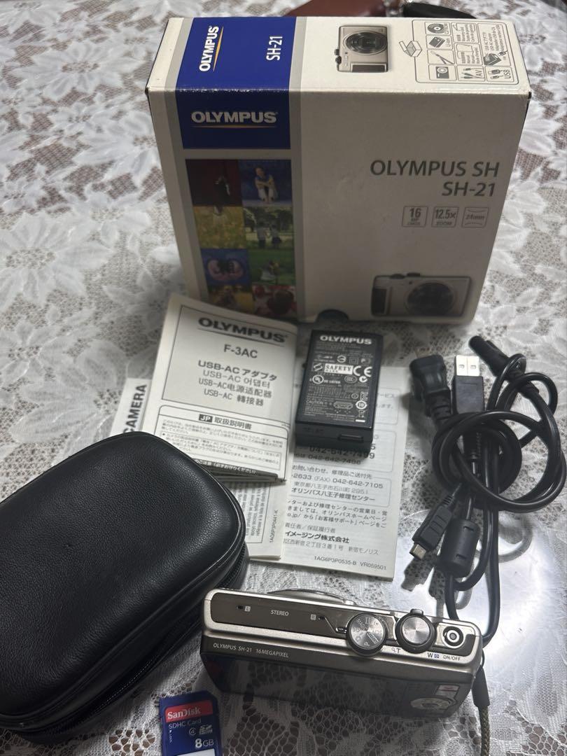 OLYMPUS デジタルカメラ　SH-21