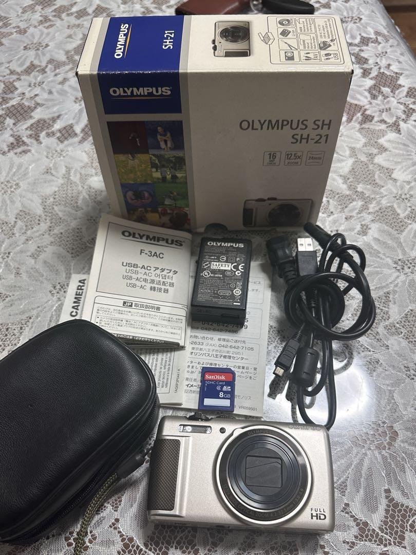 OLYMPUS デジタルカメラ　SH-21