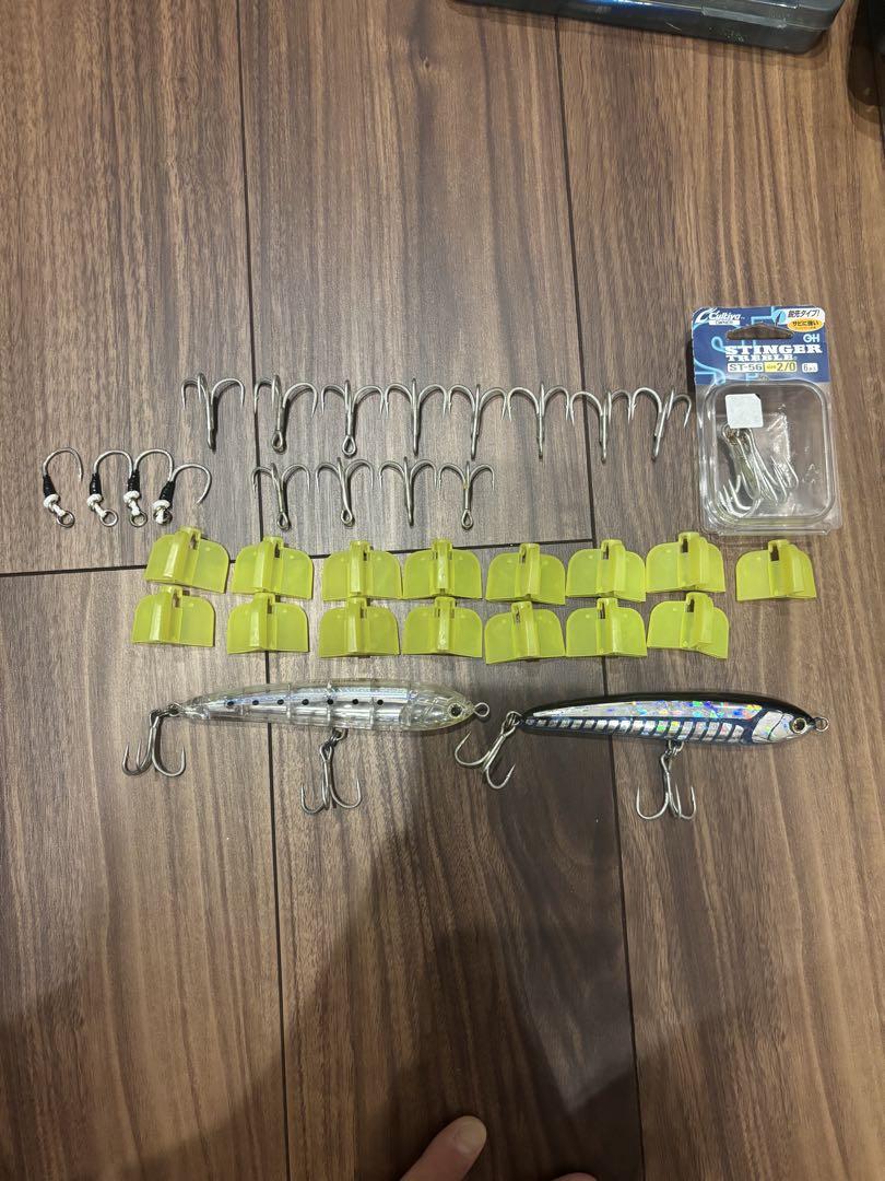 ラピード130 トレブルフック　シングルクダコ等