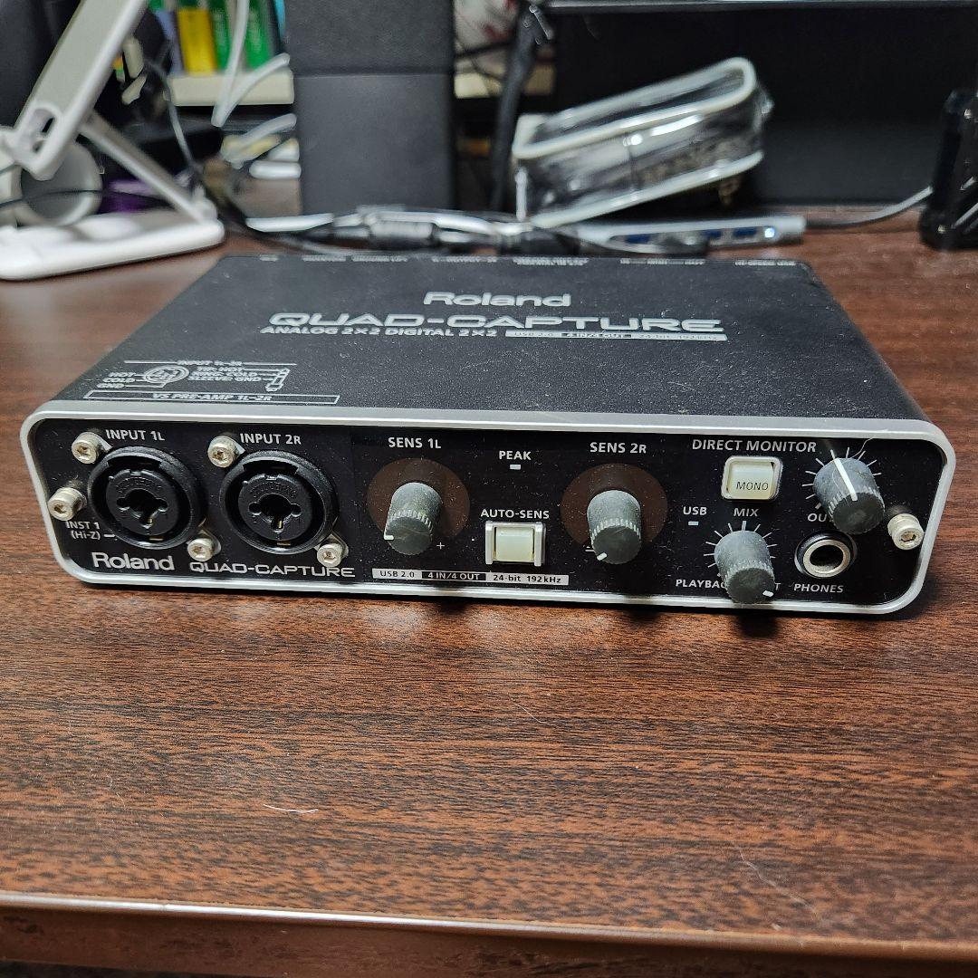 Roland QUAD-CAPTURE アナログ 2x2 デジタル 2x2