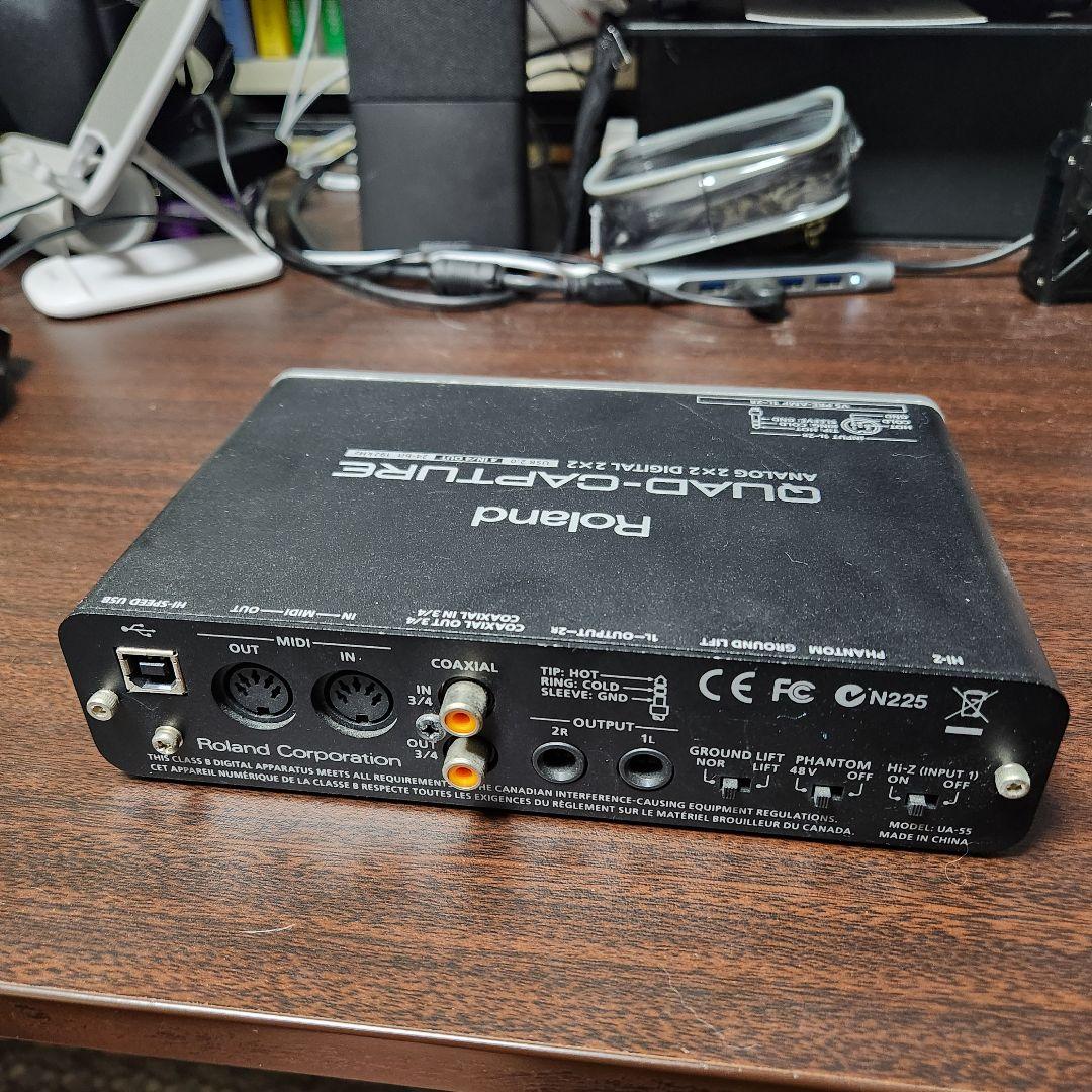 Roland QUAD-CAPTURE アナログ 2x2 デジタル 2x2